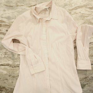 Light Pink Long Sleeve Button Up